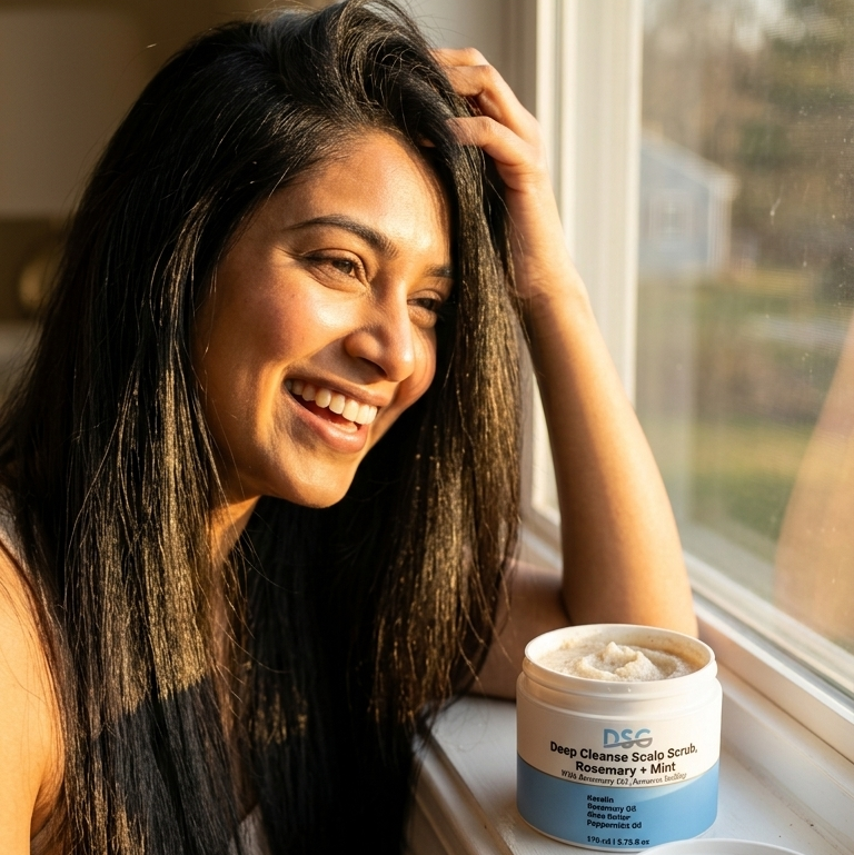 DSG Deep Cleanse Scalp Scrub, Rosemary & Mint