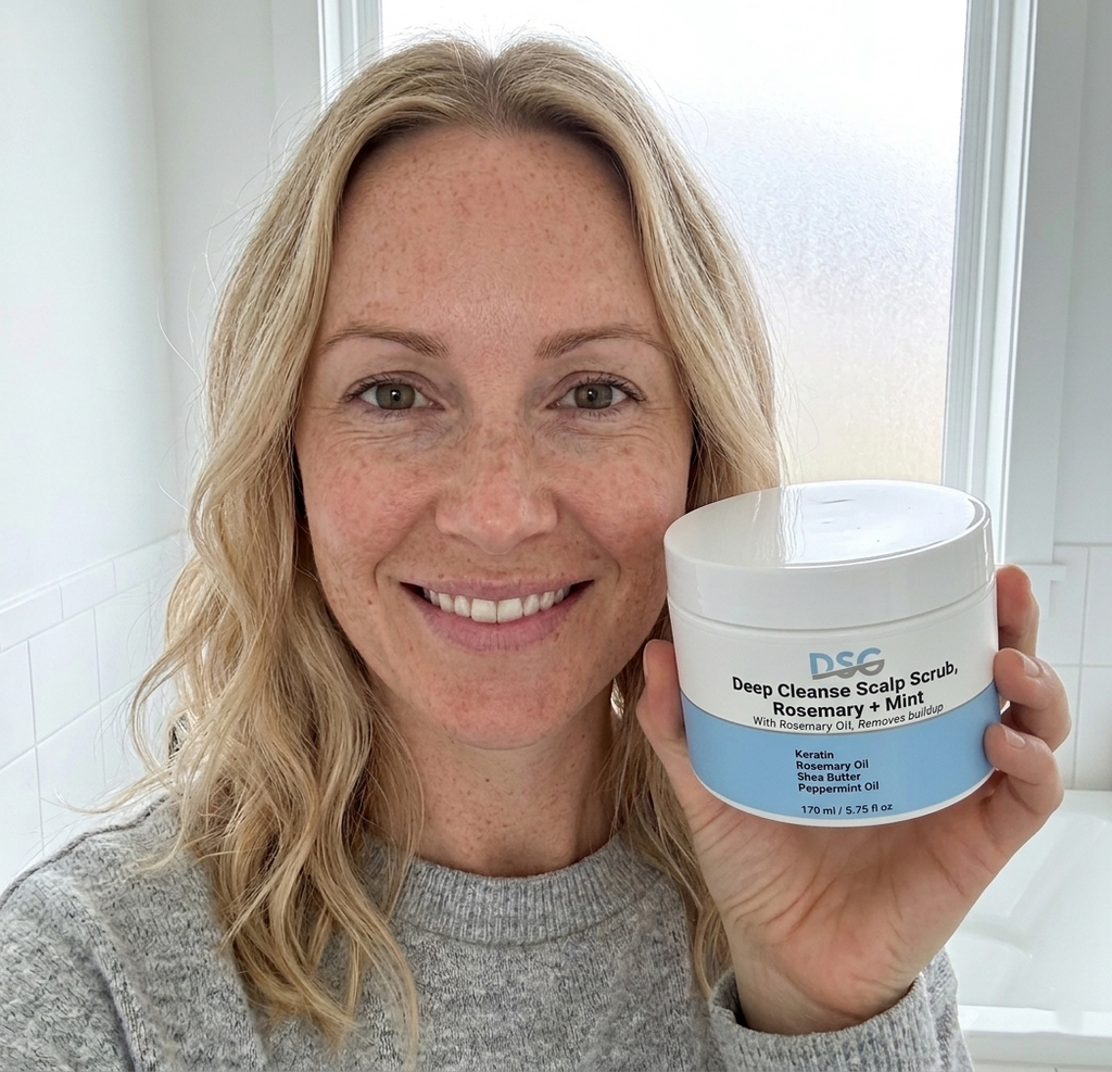 DSG Deep Cleanse Scalp Scrub, Rosemary & Mint