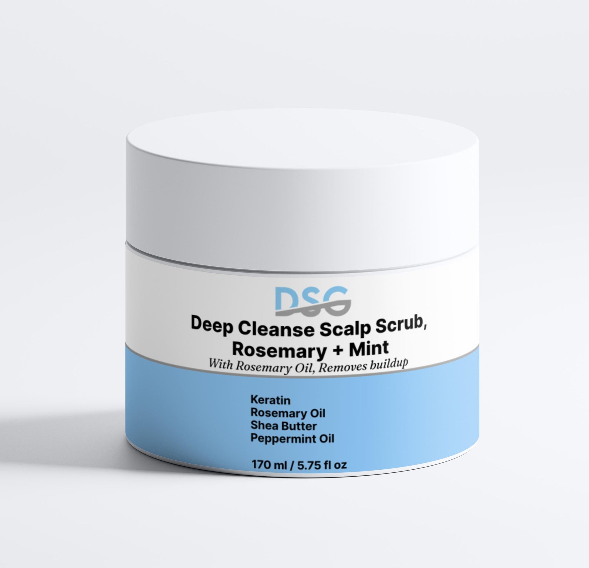 DSG Deep Cleanse Scalp Scrub, Rosemary & Mint