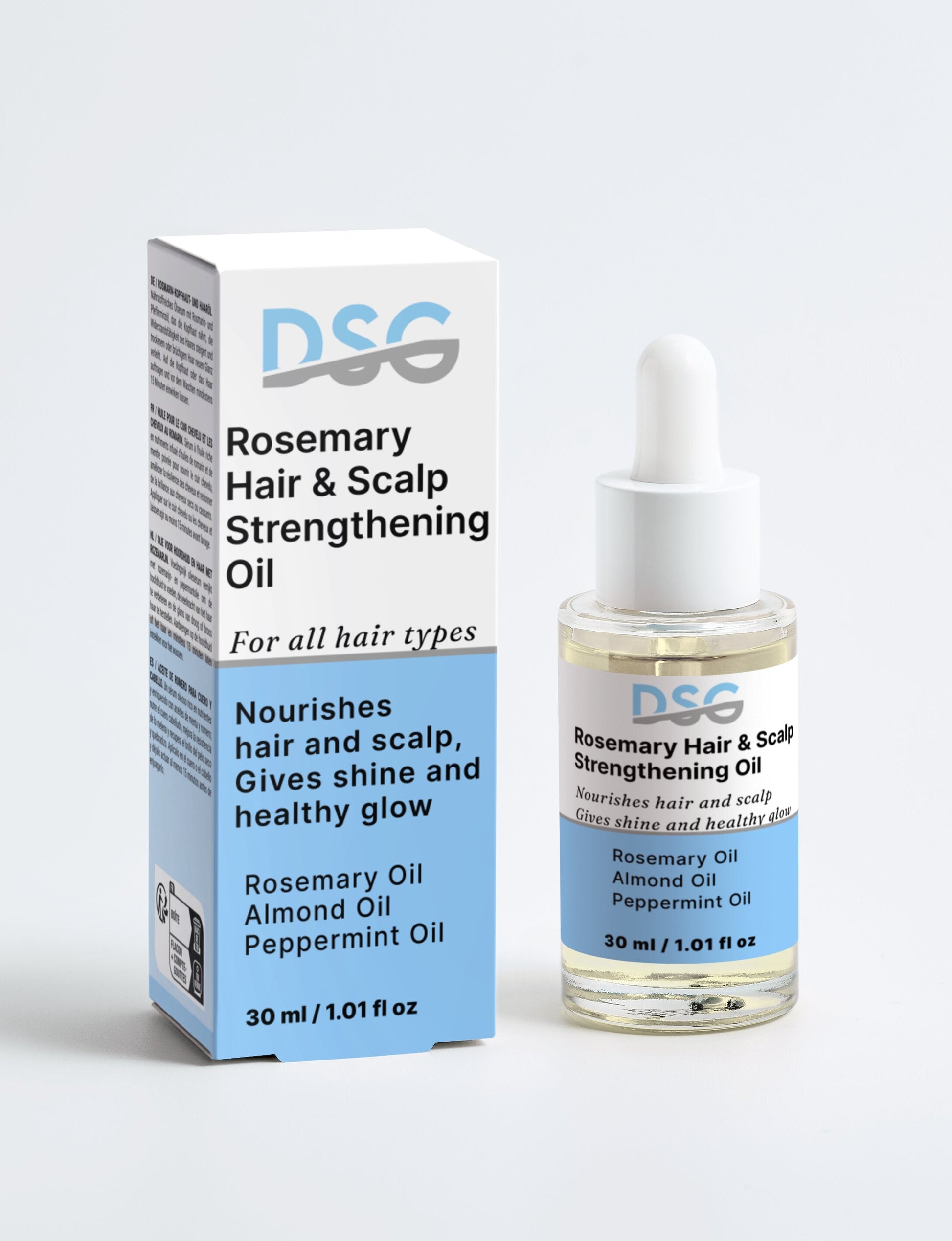 DSG Rosemary Hair & Scalp Strengthening Oil