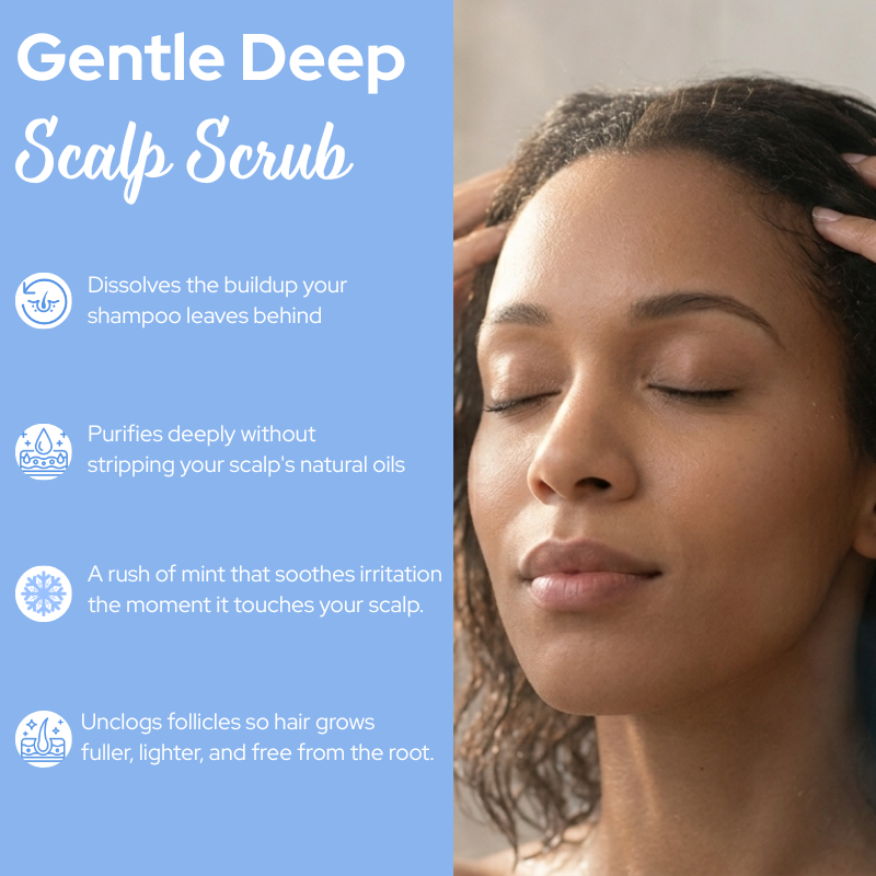 DSG Deep Cleanse Scalp Scrub, Rosemary & Mint
