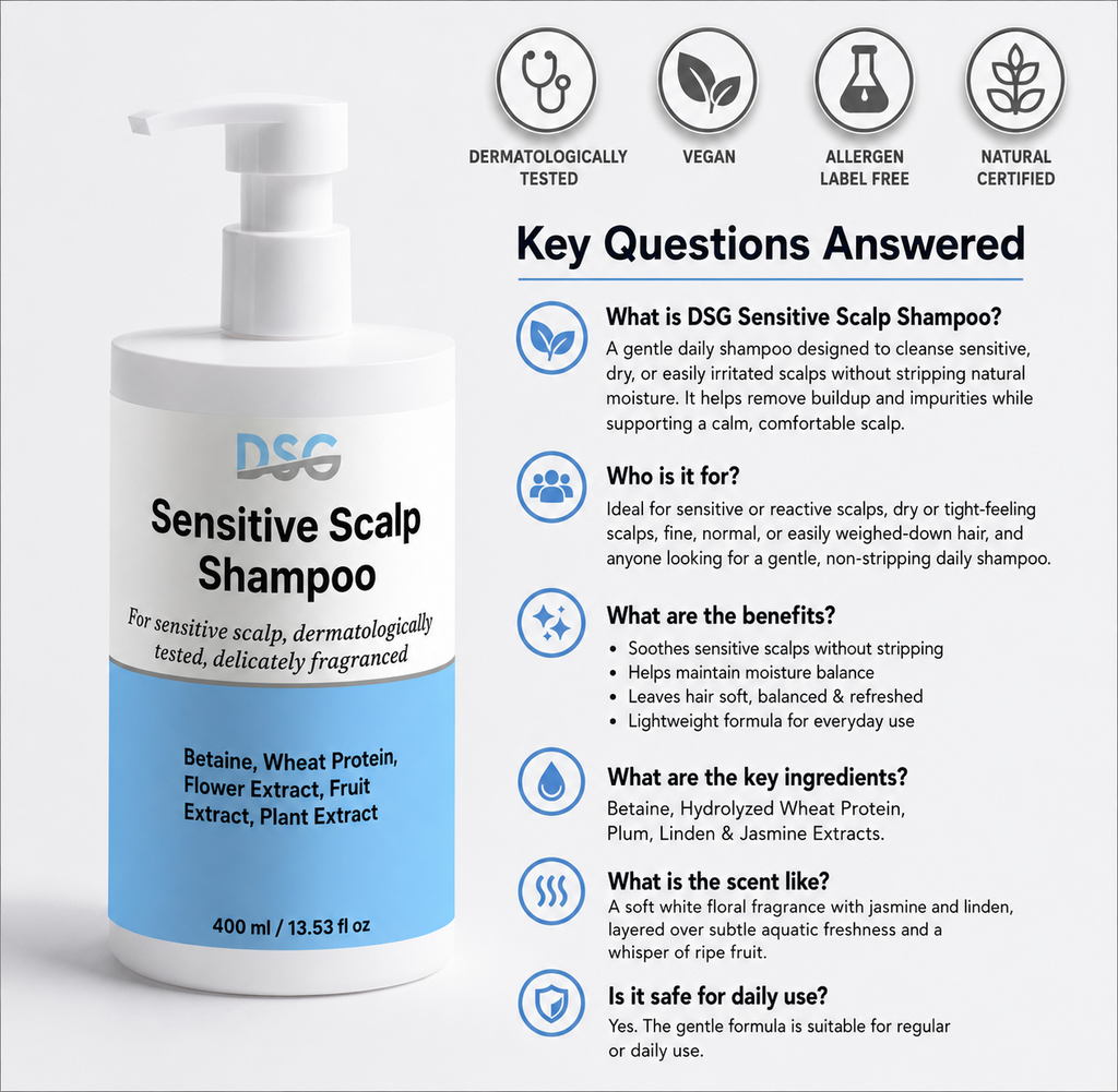 DSG Sensitive Scalp Shampoo