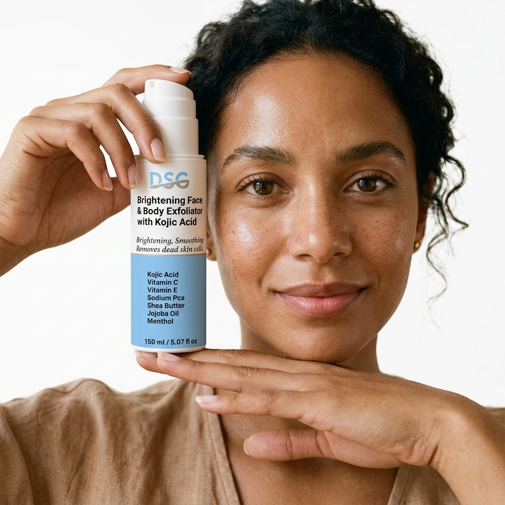 DSG Brightening Face&Body Exfoliator with Kojic Acid