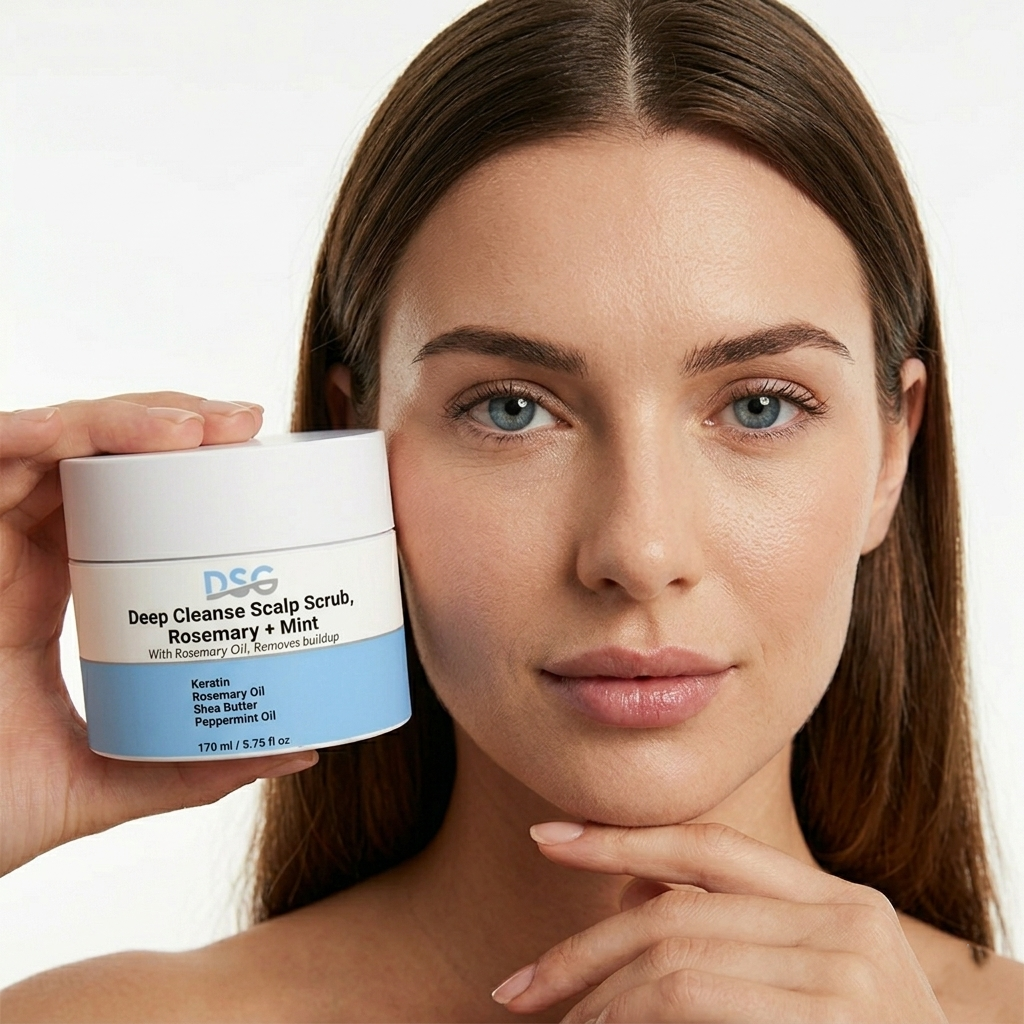 DSG Deep Cleanse Scalp Scrub, Rosemary & Mint