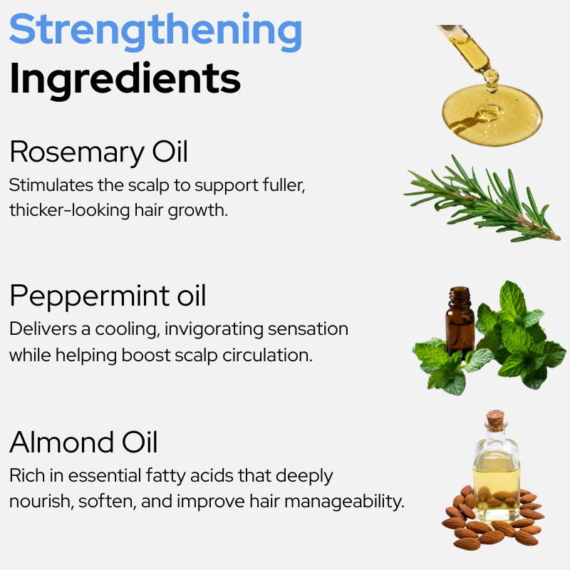 DSG Rosemary Hair & Scalp Strengthening Oil