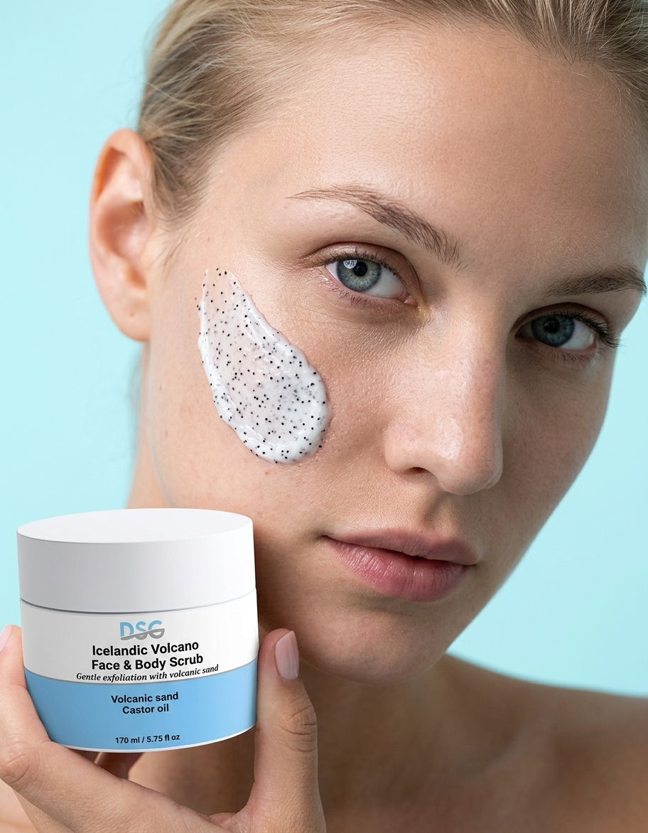 Icelandic Volcano Face & Body Scrub